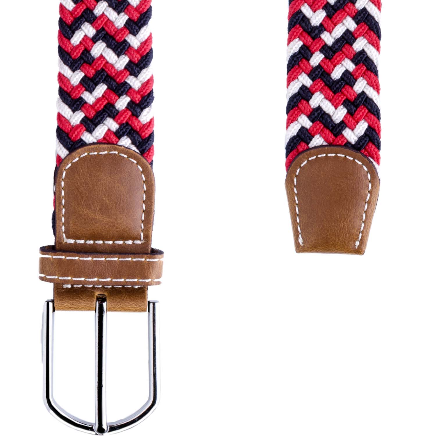Red Braided Belt for Men