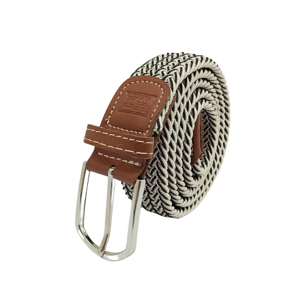 Black Braided Belt for Men