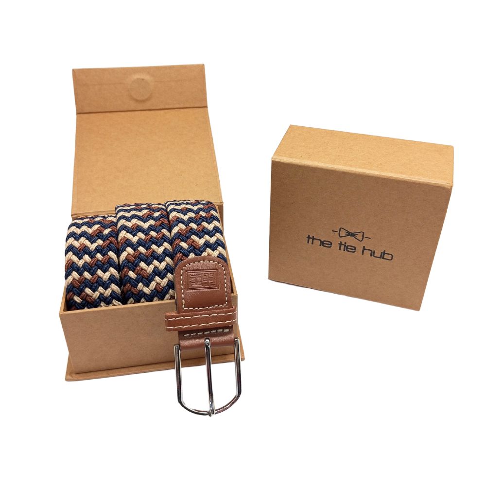 Multi Braided Belt for Men