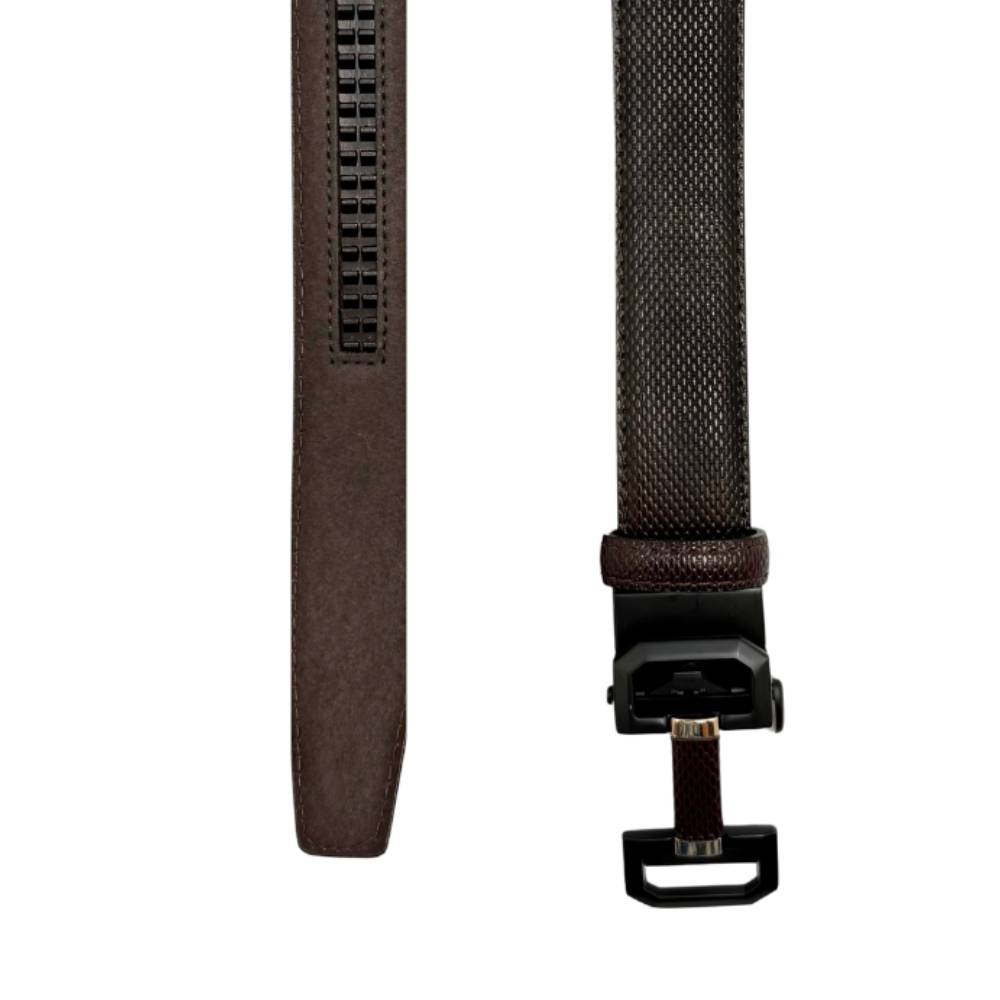 Dark Brown Formal Leather Belt for Men