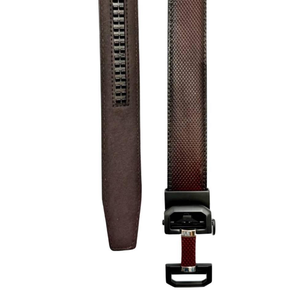 Maroon Formal Leather Belt for Men