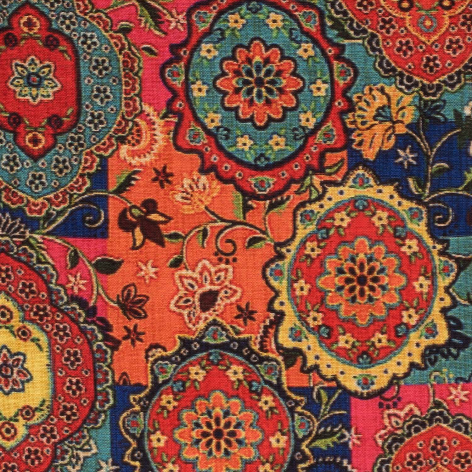 Multicolor Floral Pocket Square for Men