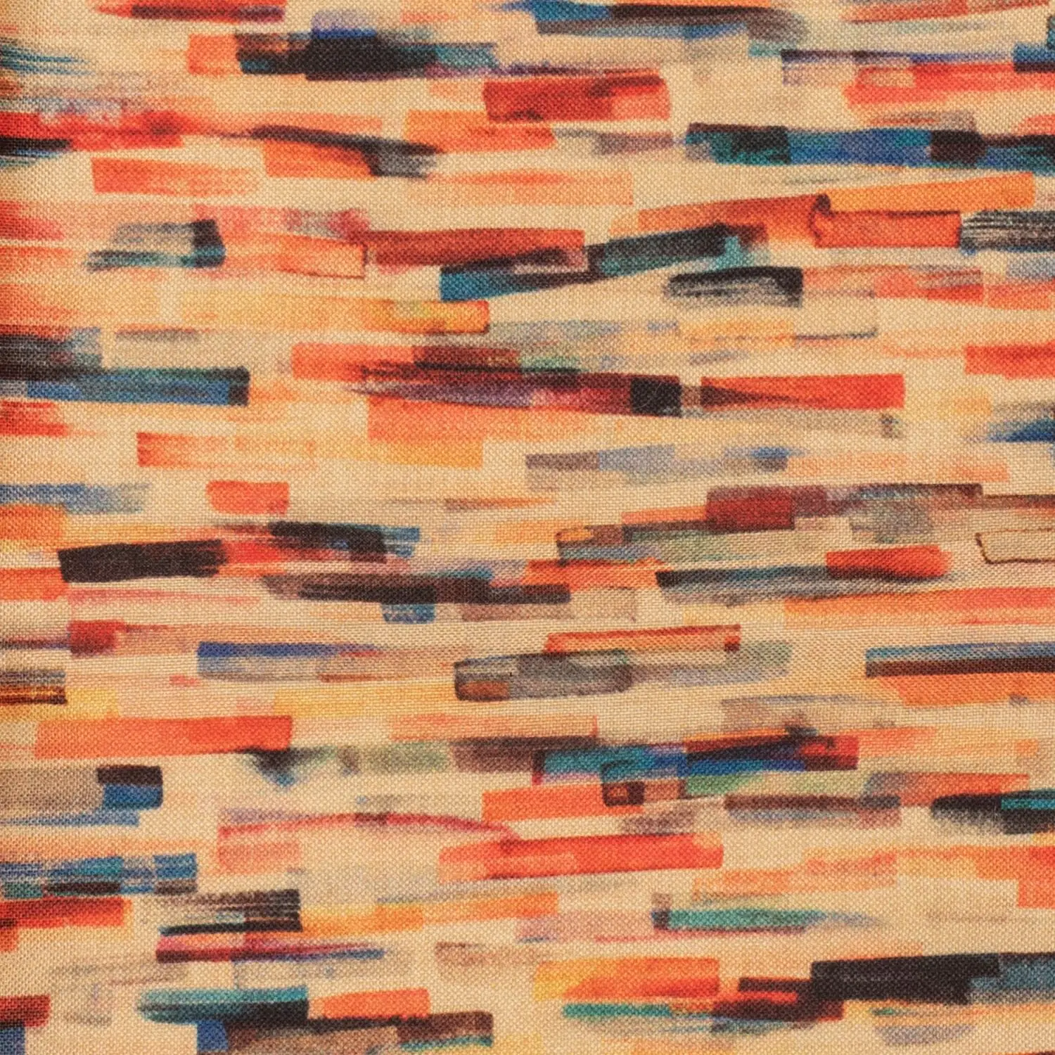 Multicolor Geometric Pocket Square for Men