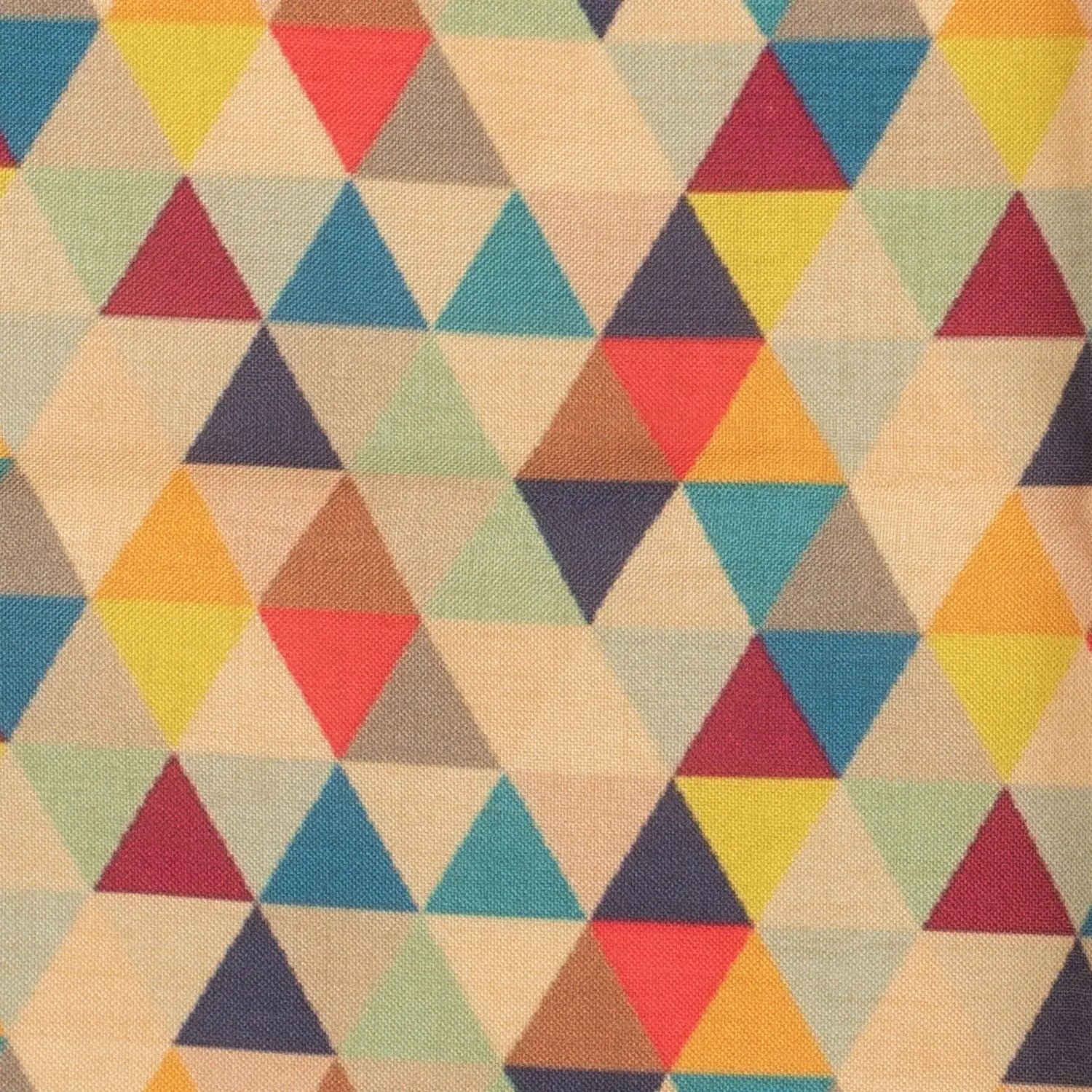 Multicolor Geometric Pocket Square for Men