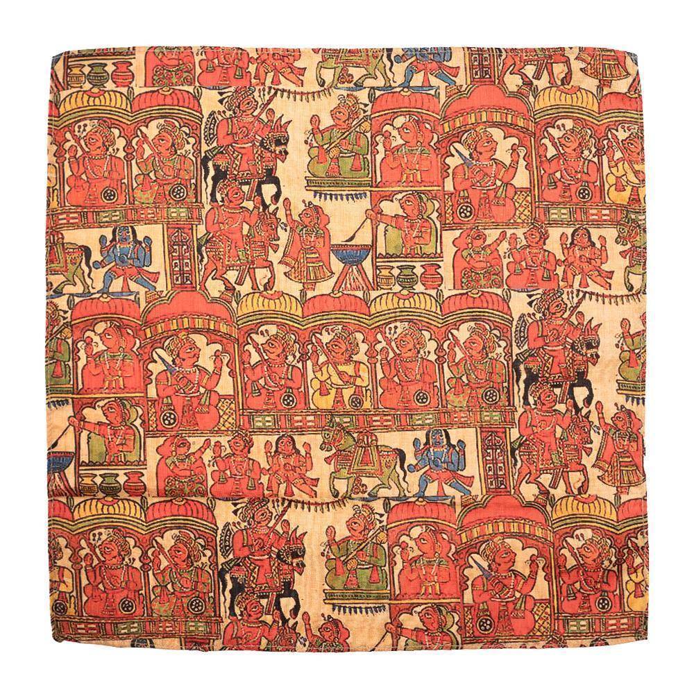Multicolor Geometric Pocket Square for Men