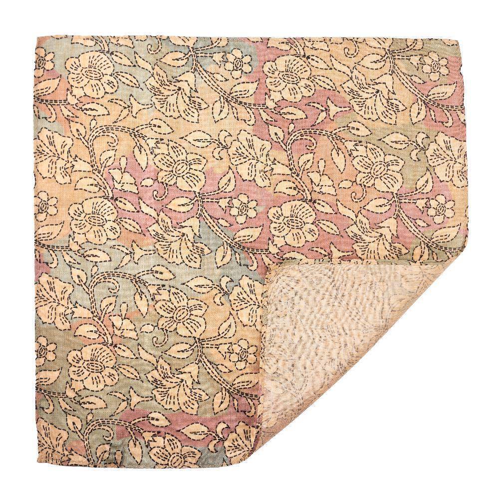 Multicolor Floral Pocket Square for Men