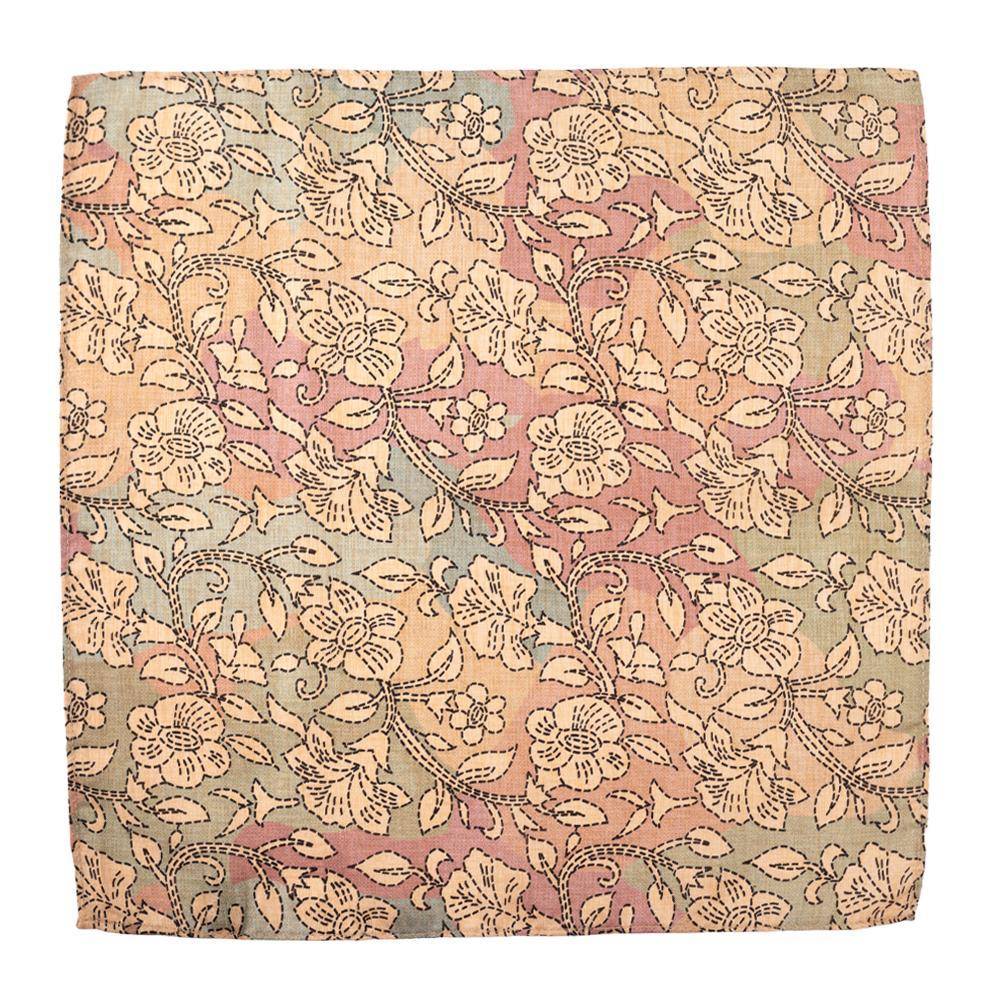 Multicolor Floral Pocket Square for Men