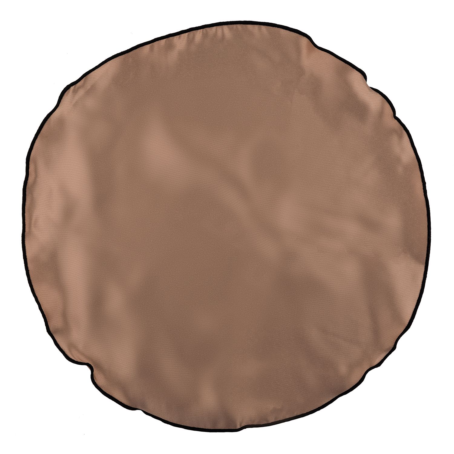 Brown Italian Silk Pocket Square for Men