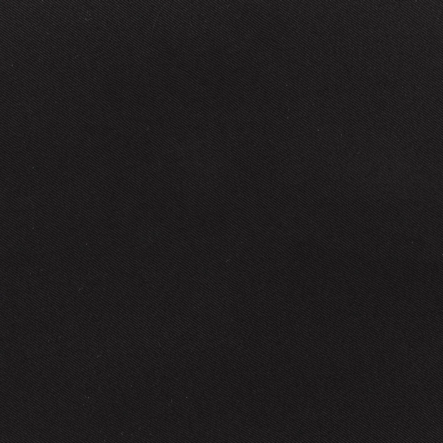 Black Italian Silk Pocket Square for Men