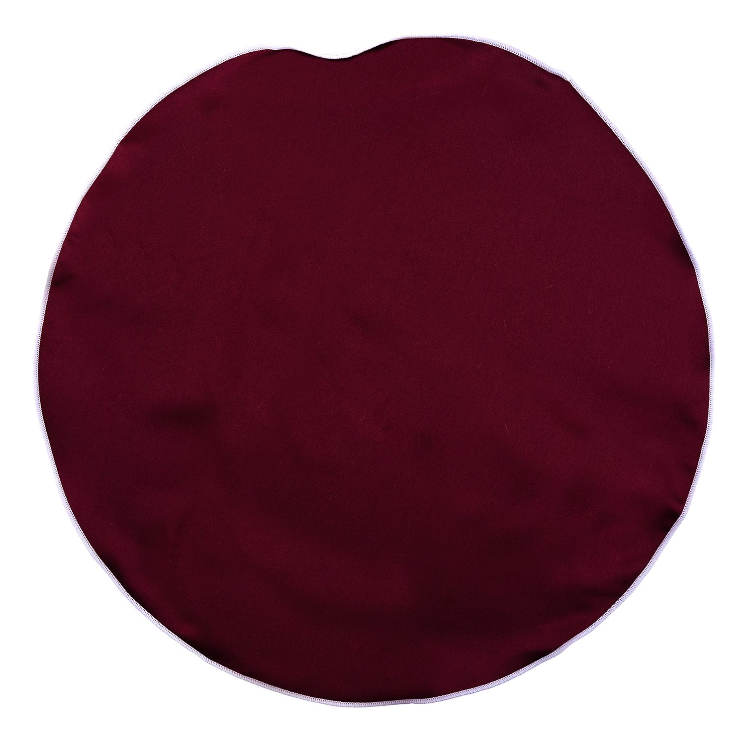 Burgundy Italian Silk Pocket Square for Men