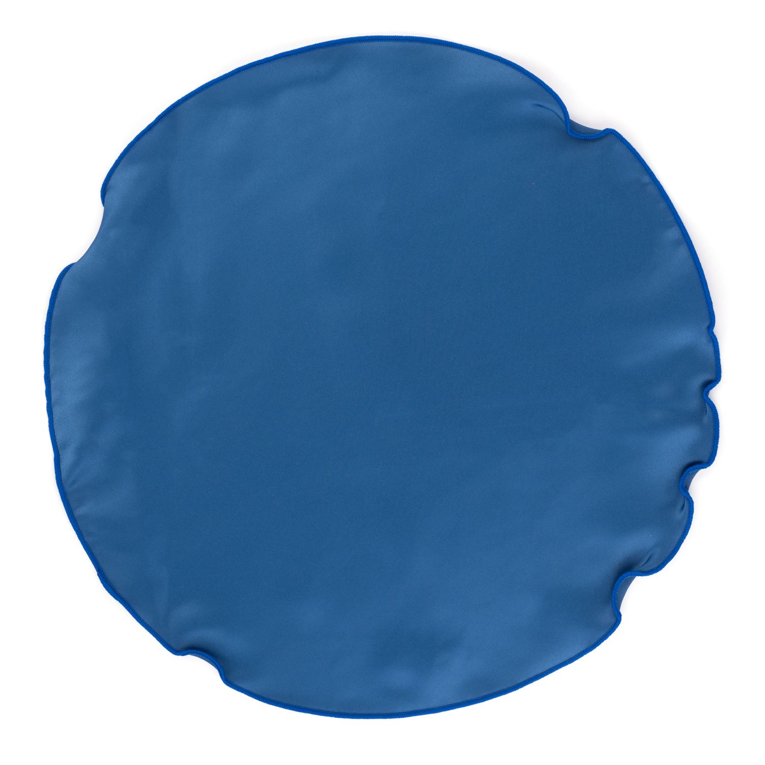 Blue Italian Silk Pocket Square for Men