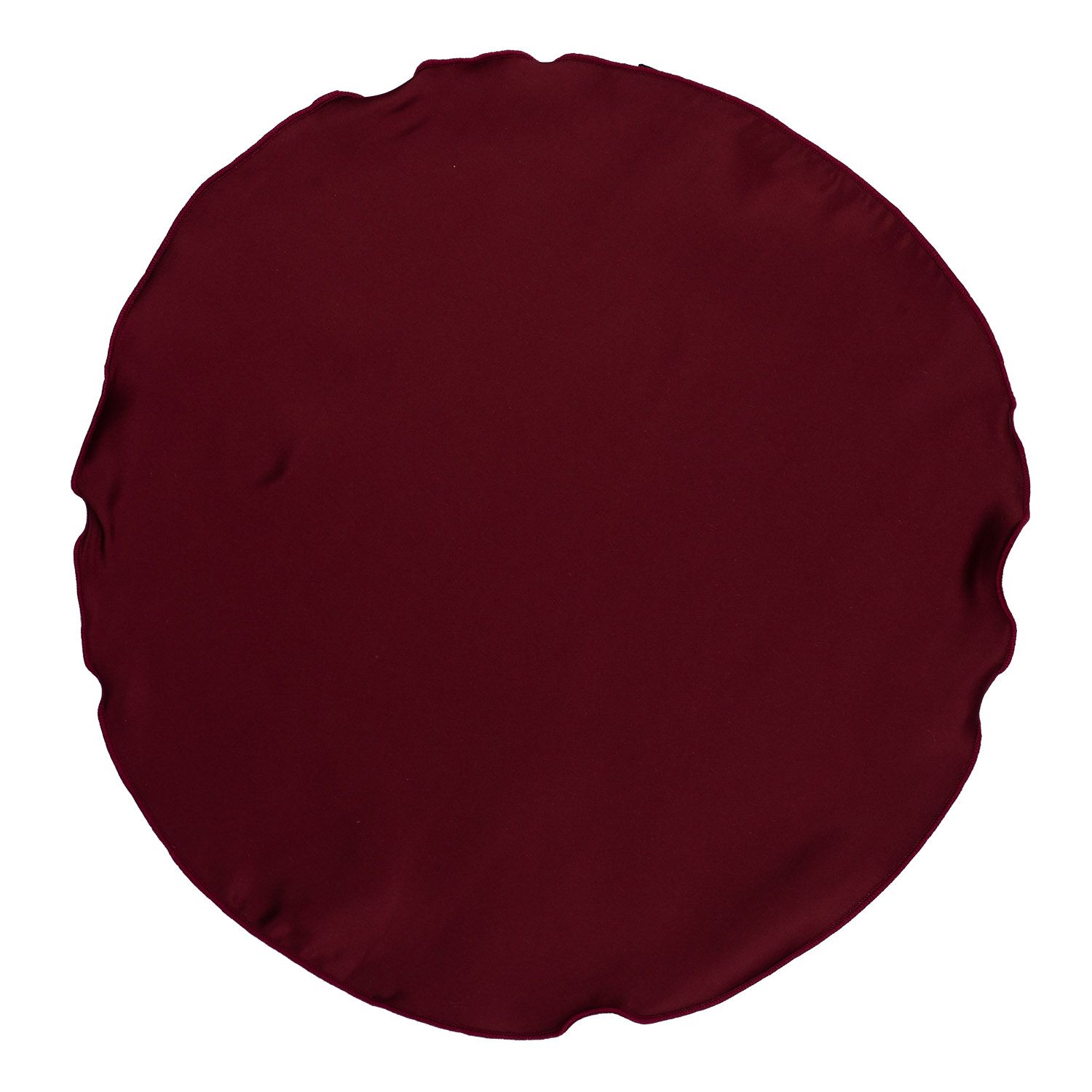 Burgundy Italian Silk Pocket Square for Men