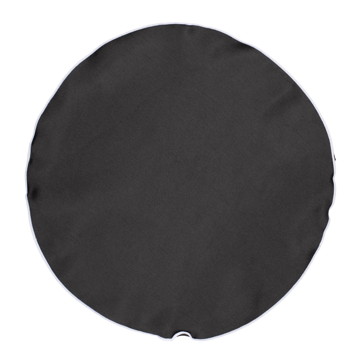 Black Italian Silk Pocket Square for Men