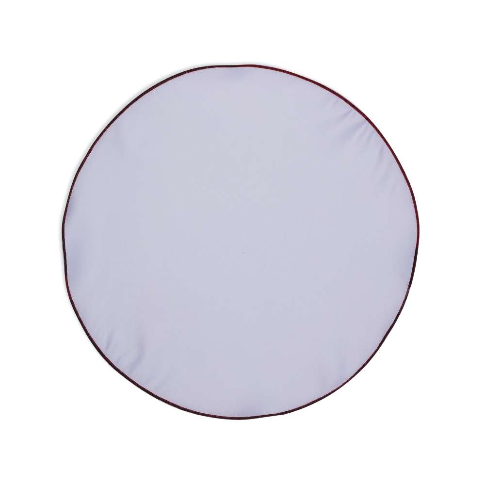 White Italian Silk Pocket Square for Men