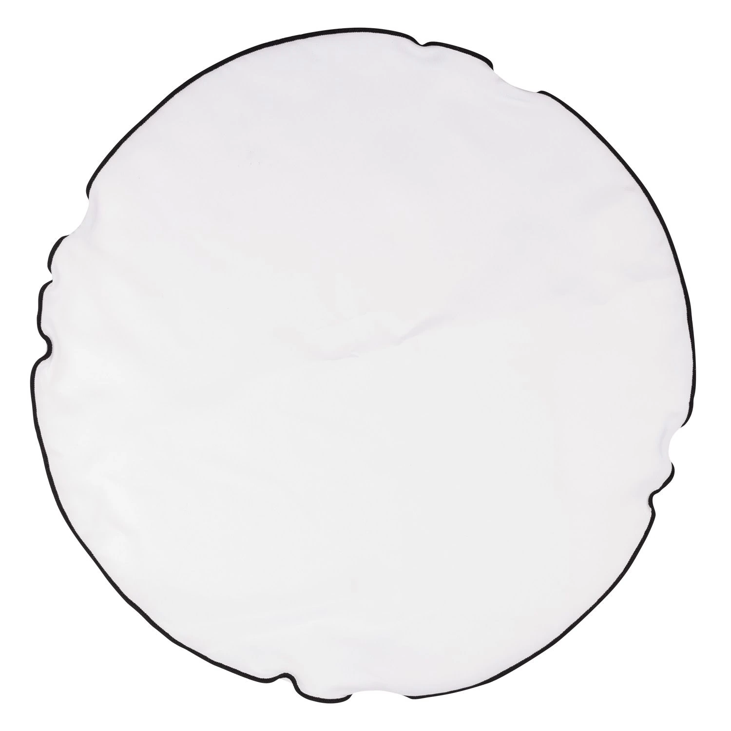 White Italian Silk Pocket Square for Men