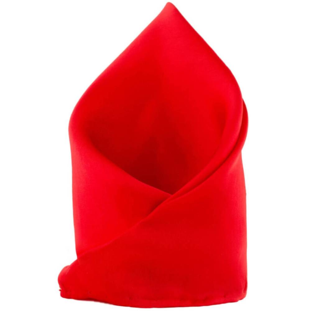Red Pocket Square Combo for Men