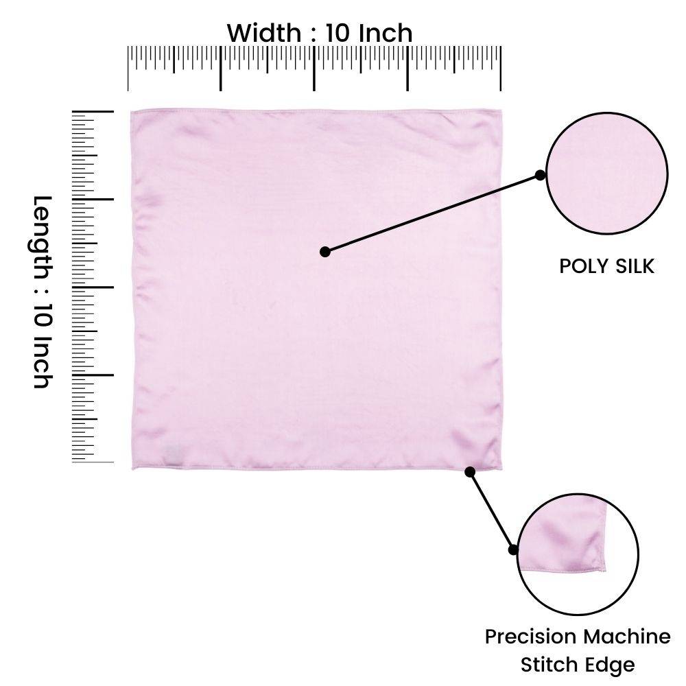 Purple Pocket Square Combo for Men