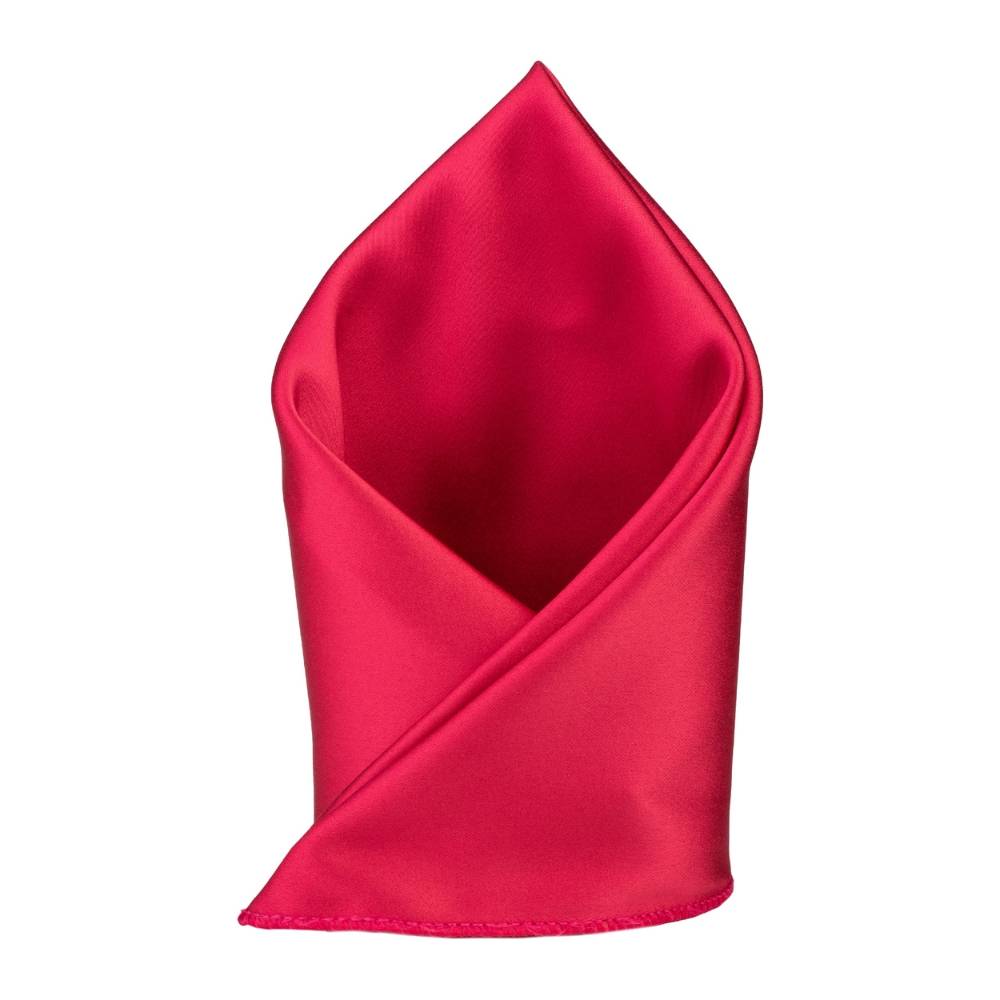 Raspberry Pink Pocket Square Combo for Men