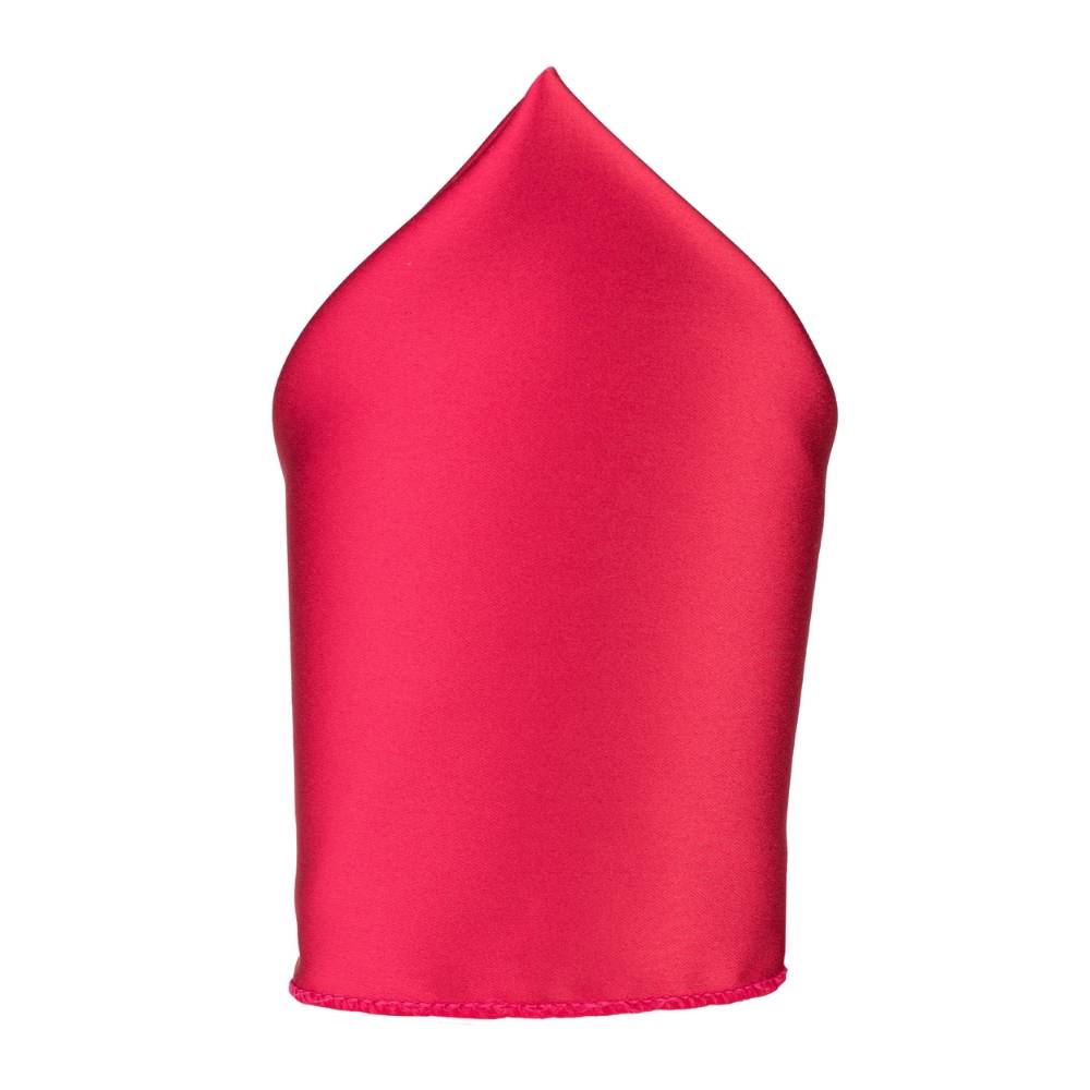 Raspberry Pink Pocket Square Combo for Men