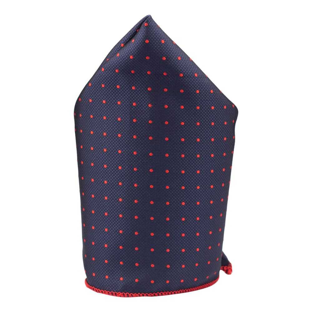 Navy Blue Pocket Square Combo for Men