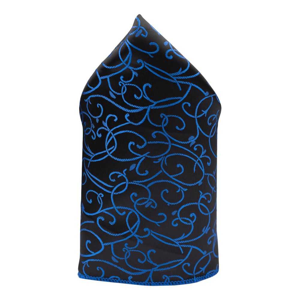 Navy Blue Pocket Square Combo for Men