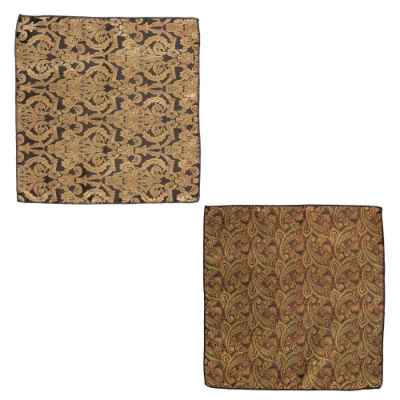 Gold Pocket Square Combo for Men
