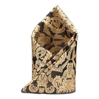 Gold Pocket Square Combo for Men
