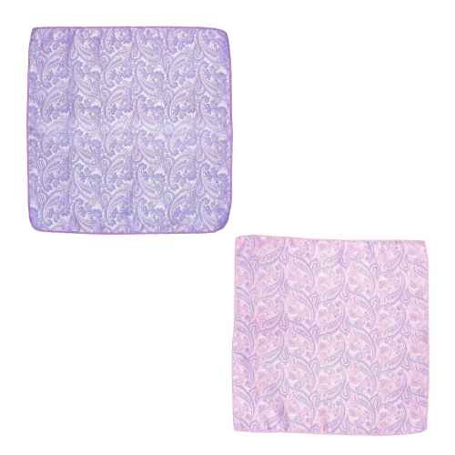 Purple Pocket Square Combo for Men