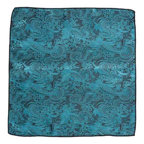 Teal Pocket Square Combo for Men