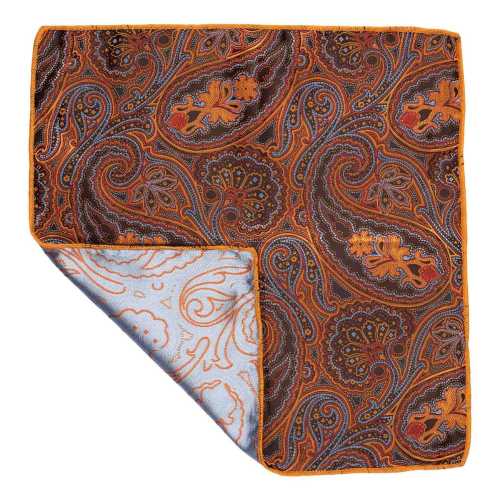 Orange Pocket Square Combo for Men