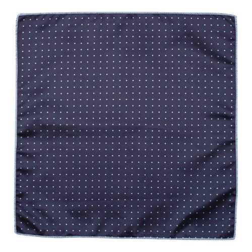 Navy Blue Pocket Square Combo for Men