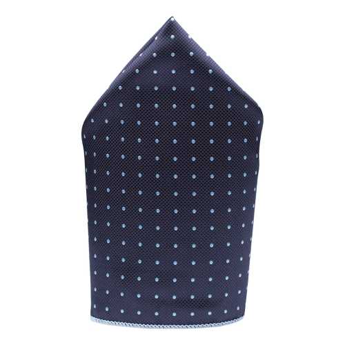 Navy Blue Pocket Square Combo for Men