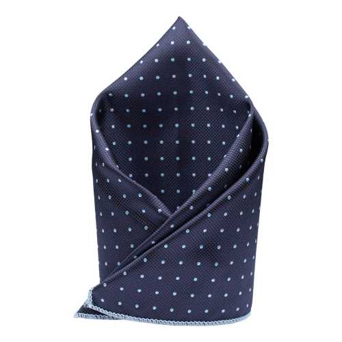 Navy Blue Pocket Square Combo for Men