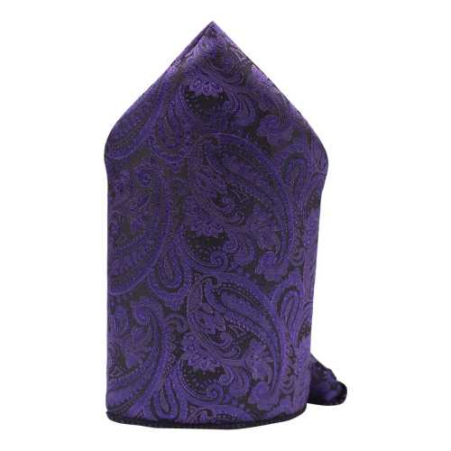 Navy Blue Pocket Square Combo for Men