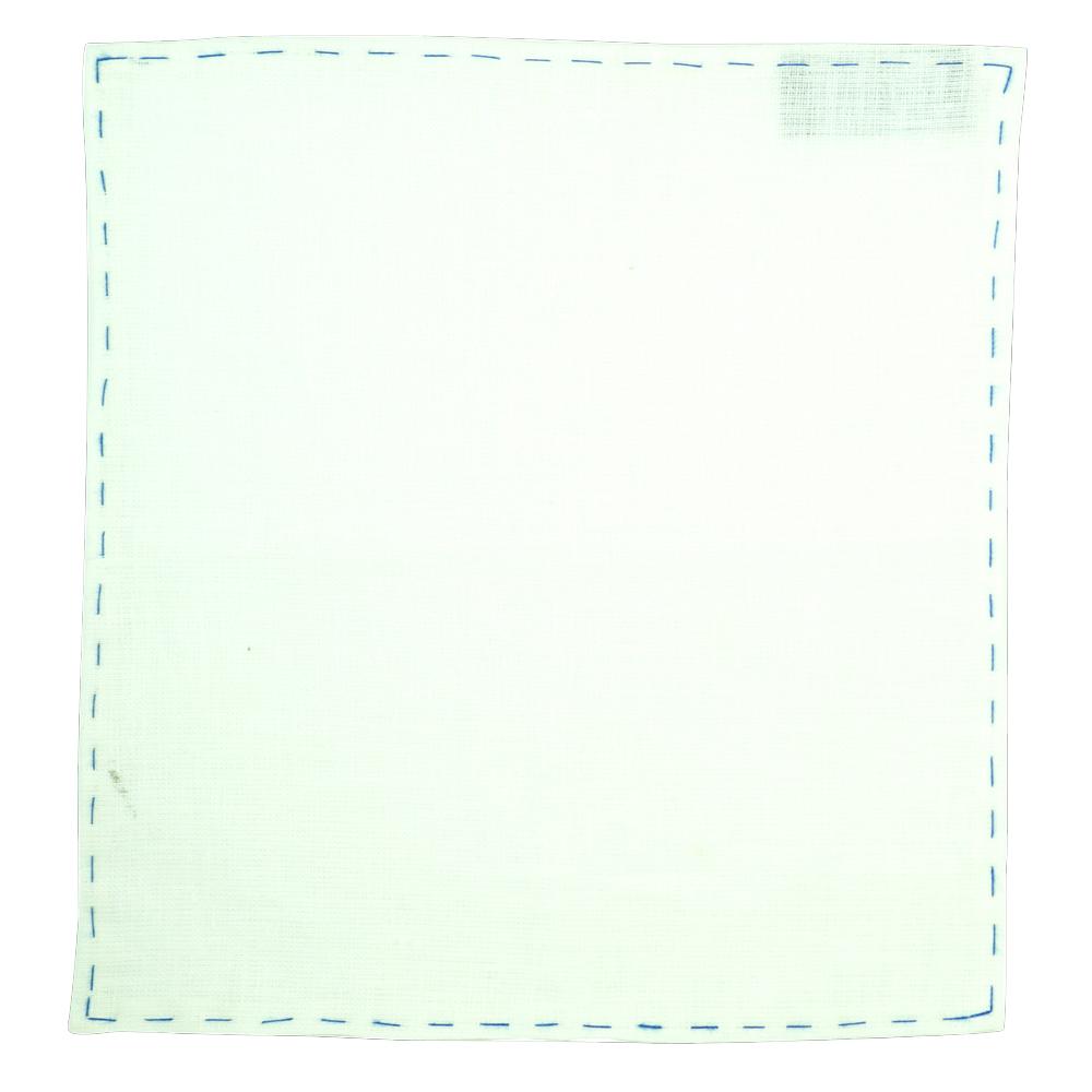 White Pocket Square for Men