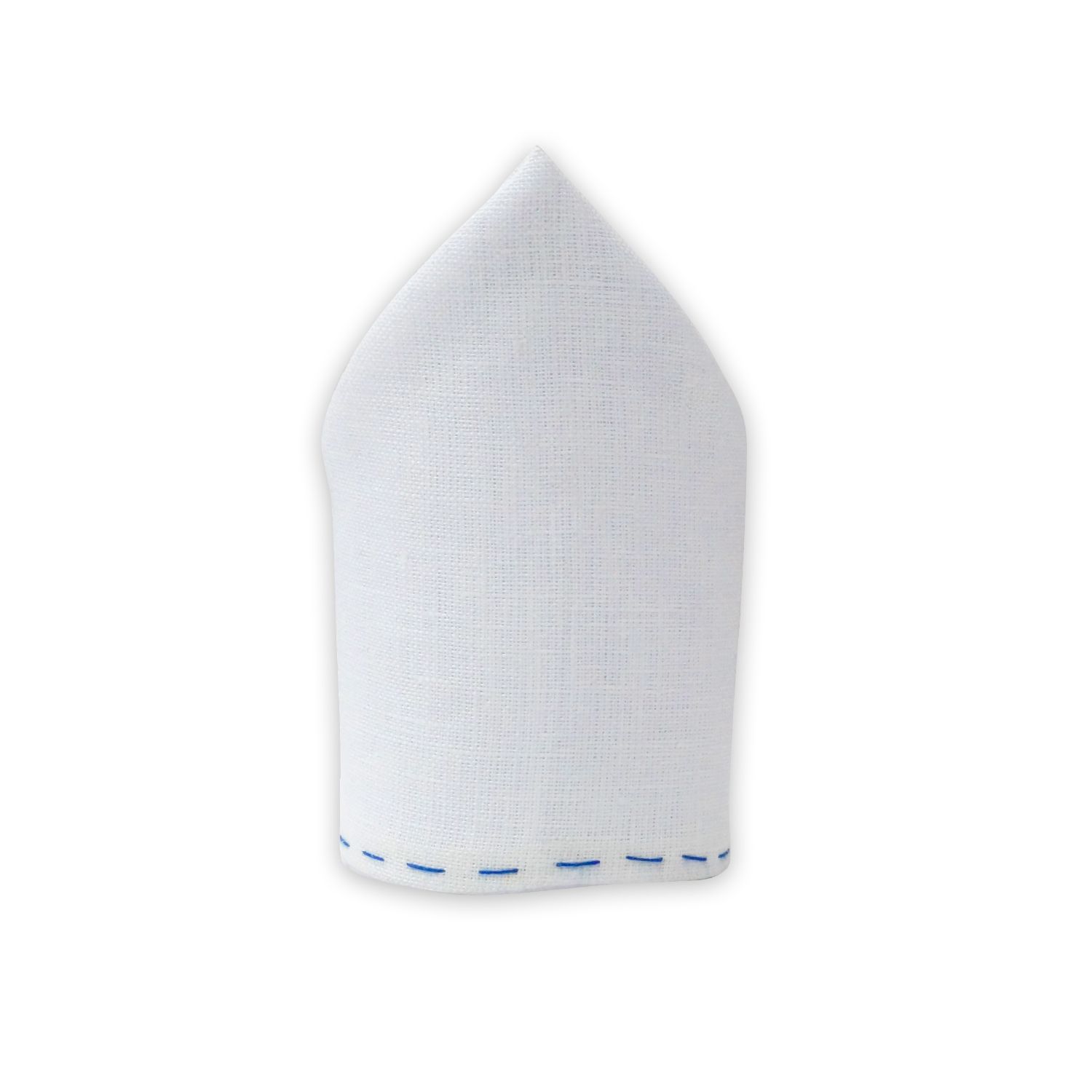 White Pocket Square for Men
