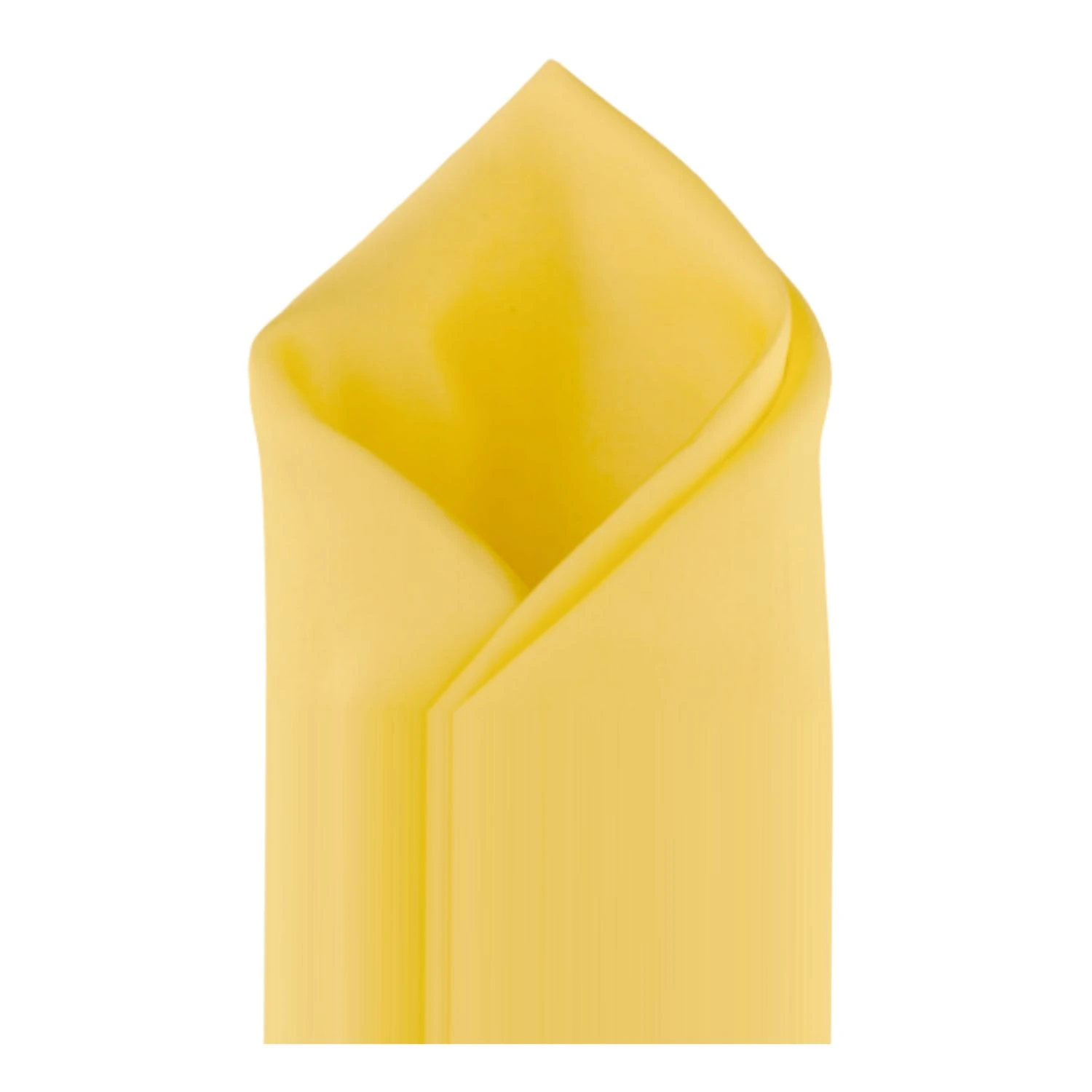 Yellow Pocket Square for Men