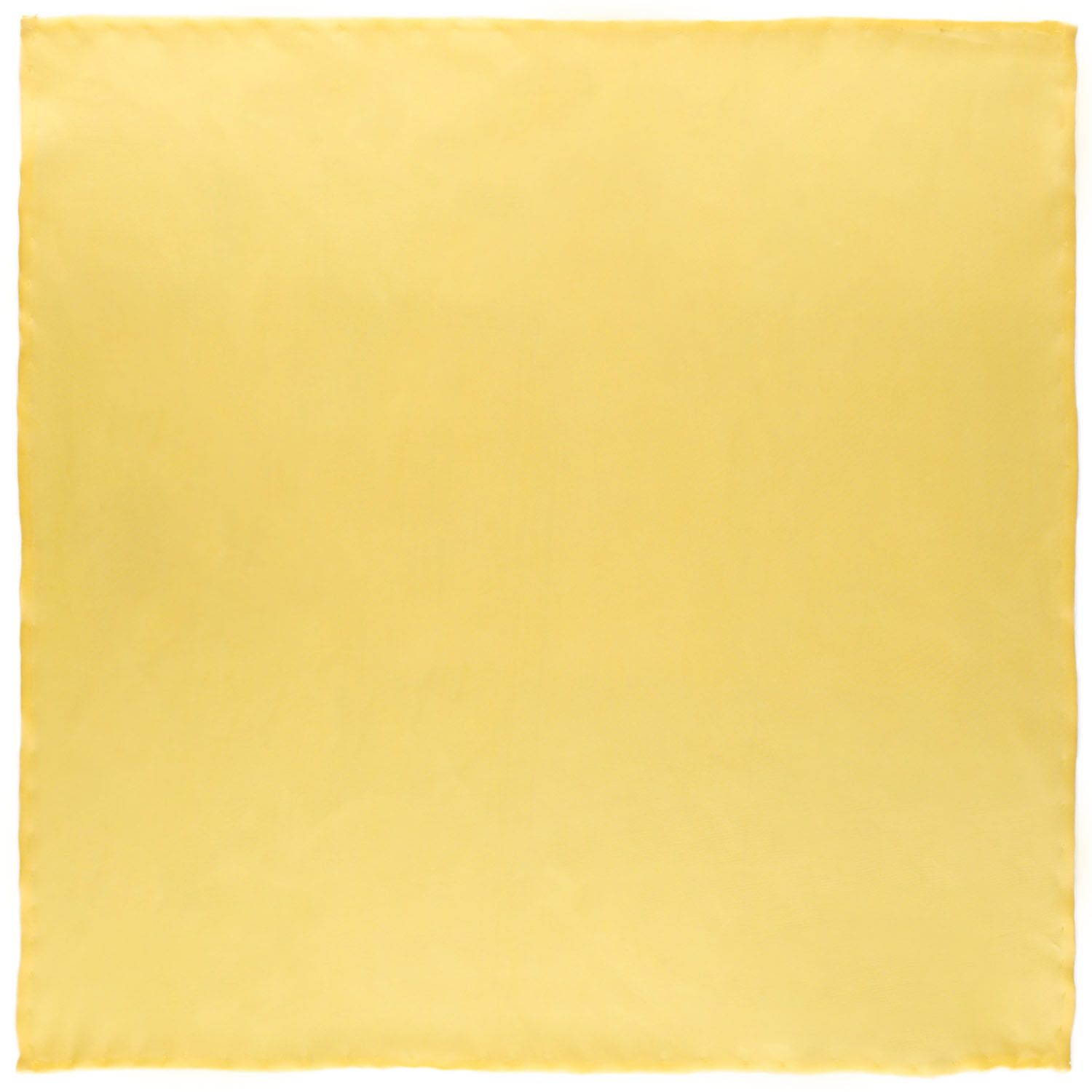 Yellow Pocket Square for Men