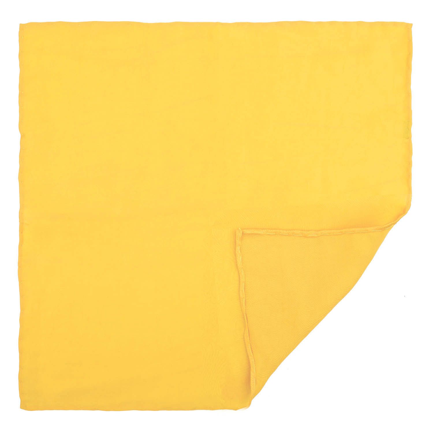 Yellow Pocket Square for Men