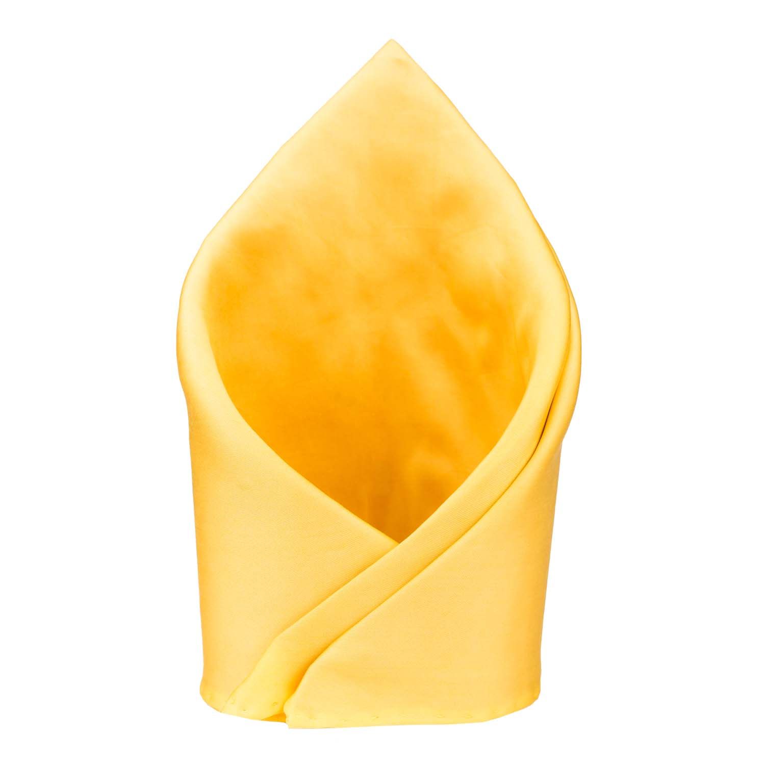 Yellow Pocket Square for Men