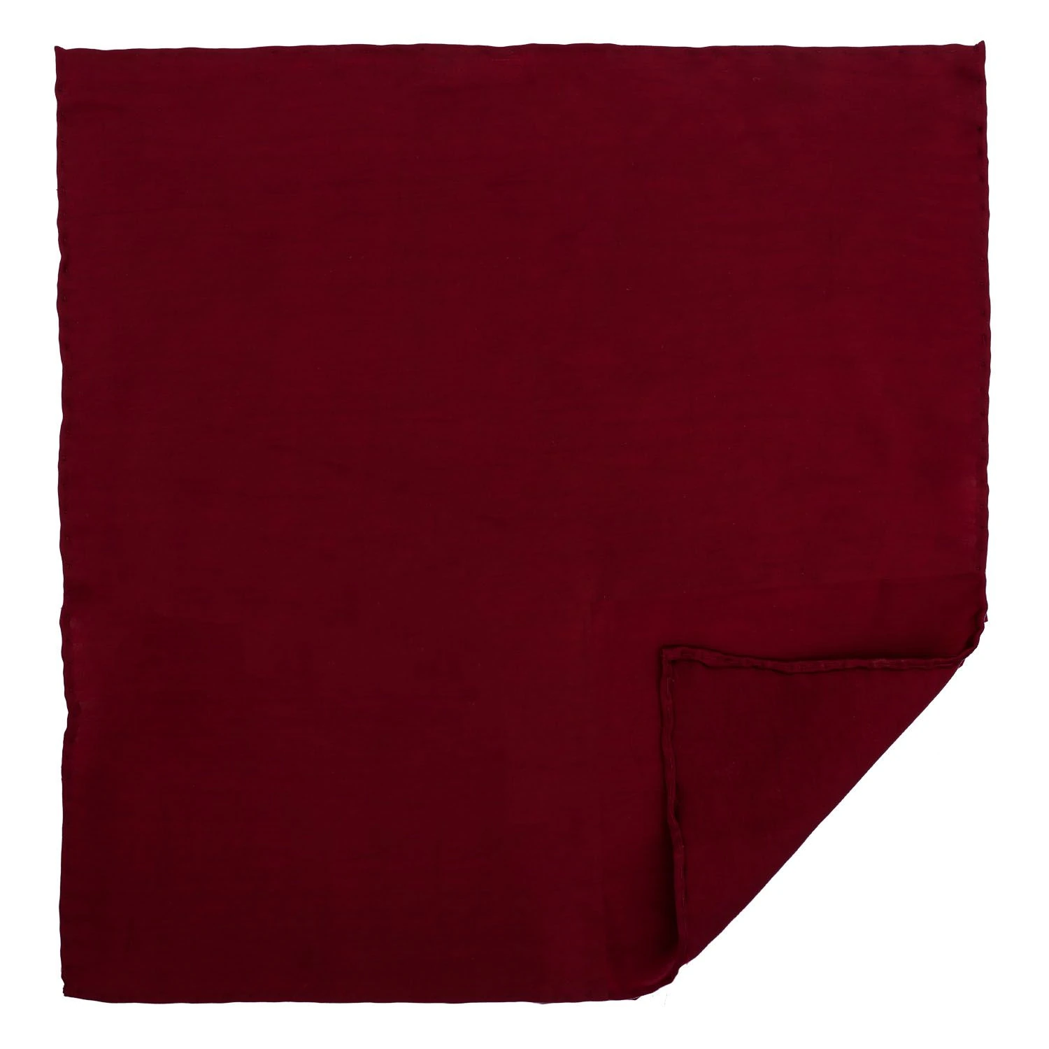 Burgundy Pocket Square for Men