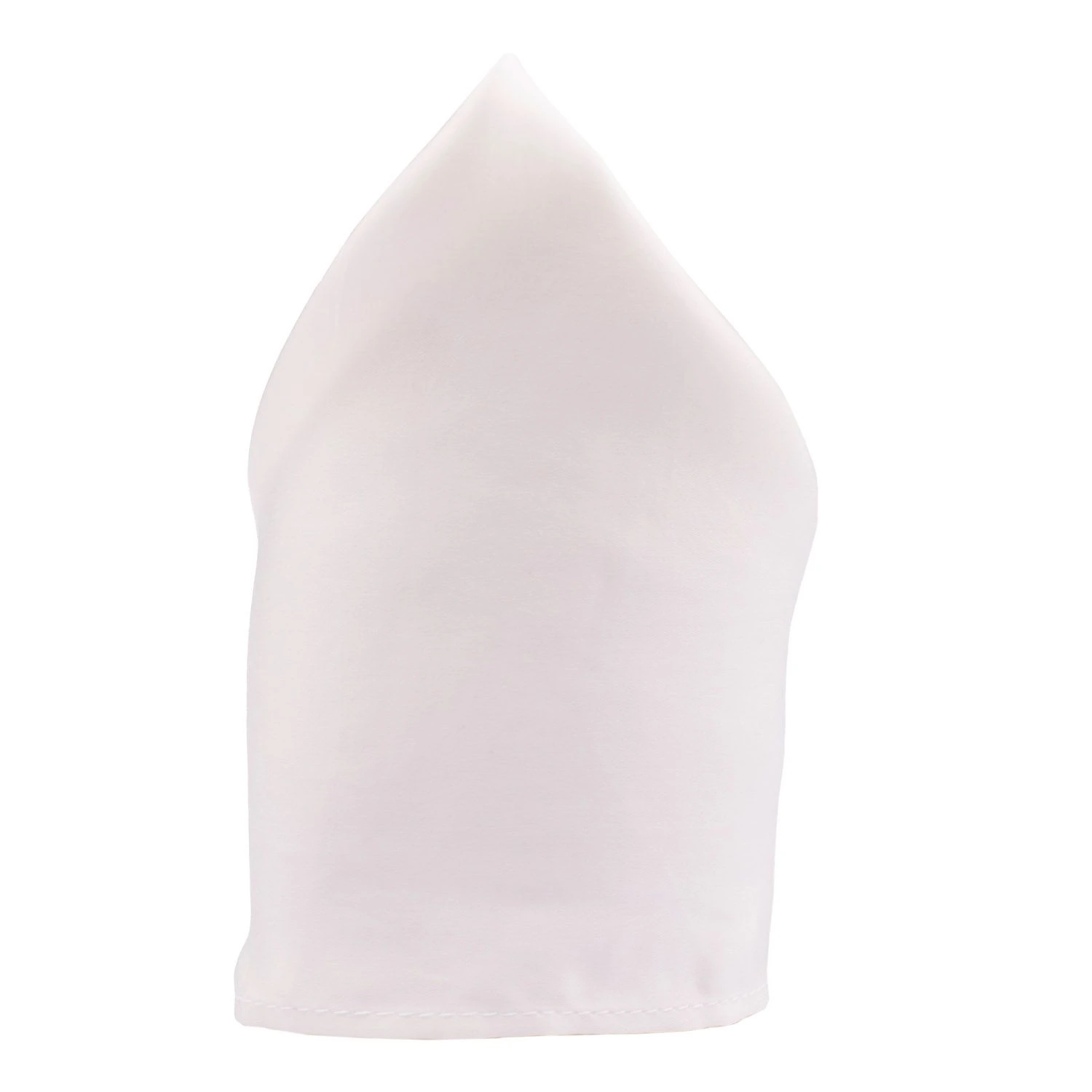 White Pocket Square for Men