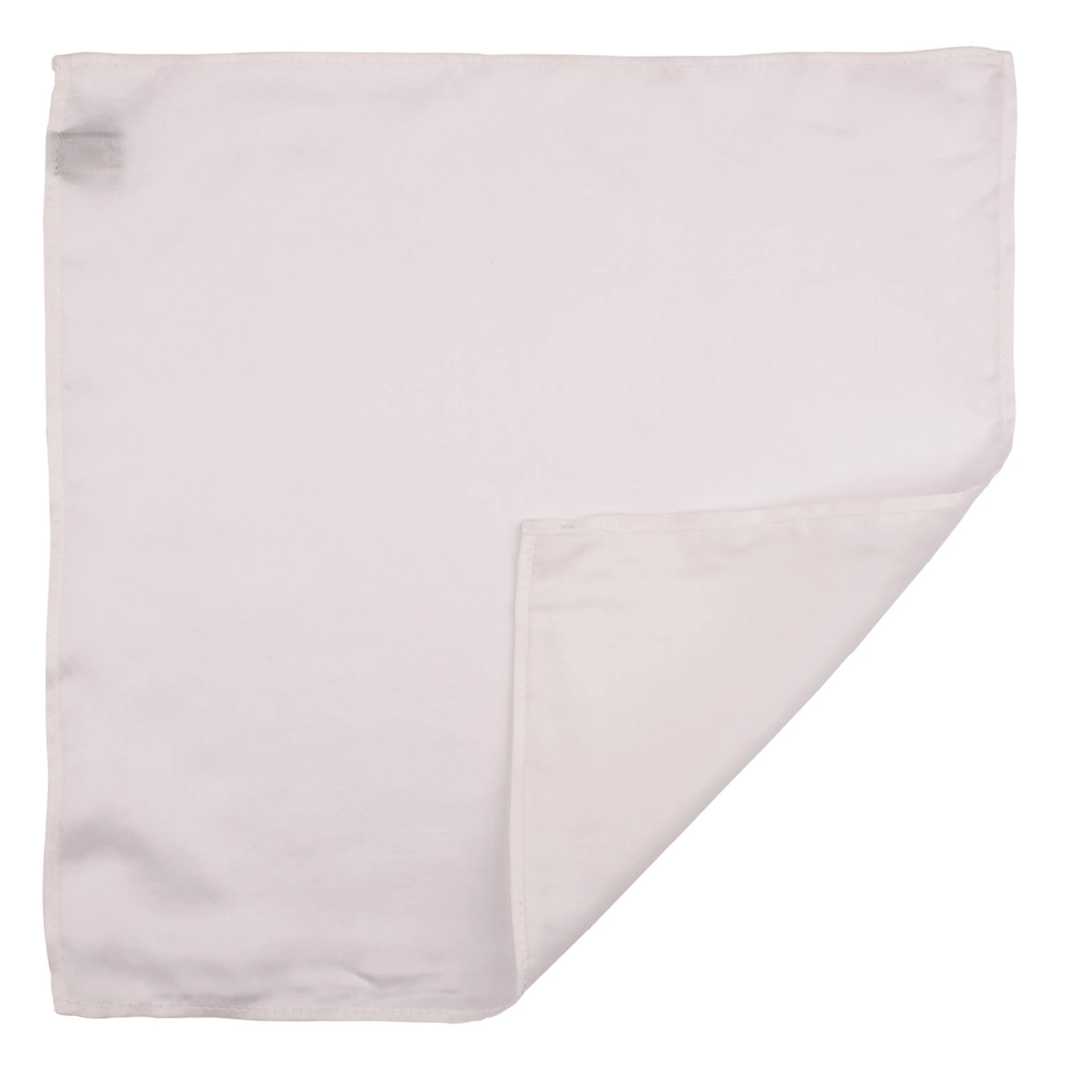 White Pocket Square for Men