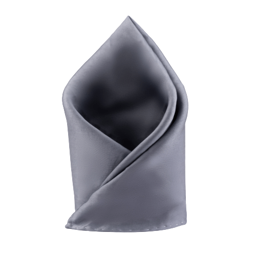 Grey Pocket Square for Men