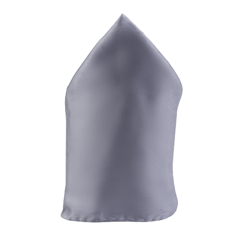 Grey Pocket Square for Men