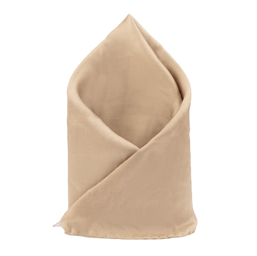 Khaki Pocket Square for Men