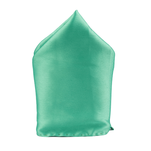 Green Pocket Square for Men