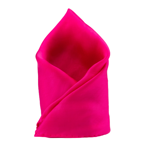 Pink Pocket Square for Men
