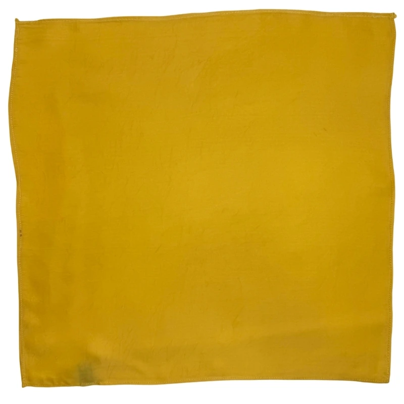 Yellow Pocket Square for Men