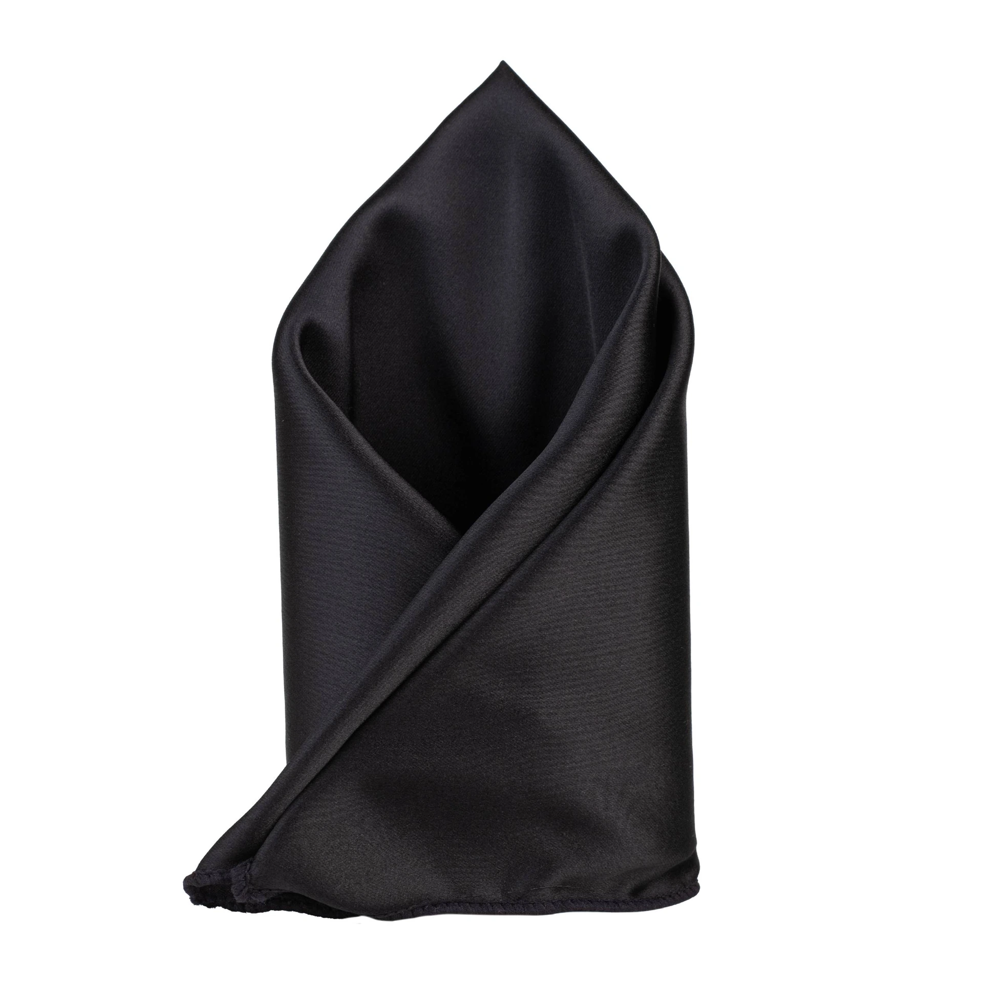 Black Pocket Square for Men
